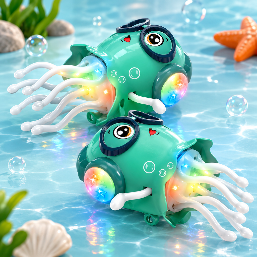 Cute Dancing Jellyfish – Musical Light-Up Toy with Auto Movement for Kids