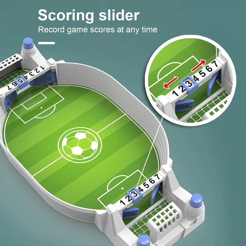 Tabletop Football Match Two Player Soccer Game for Kids | Mini Desktop Stadium