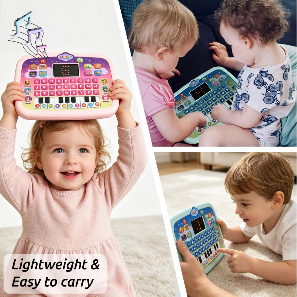 Kids Educational Computer Toy with LED Screen – ABC, 123, Music, Piano & Learning Games