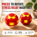 360° Press & Spin Fidget Ball – Stress Relief Desk Toy