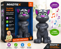 Talking Tom Cat Interactive Toy for Kids – Repeats What You Say, Sings Songs & Touch Activated