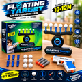 Floating Target Shooting Game – Air-Powered Foam Ball Target with Toy Blaster