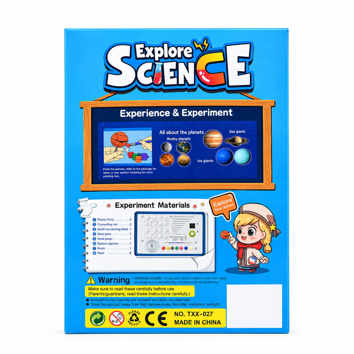3D Solar System Planet Model | Educational Learning Toy for Kids